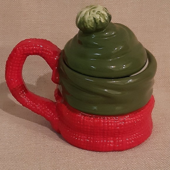 Ceramic Snowman Tea Mug - Picture 2 of 4